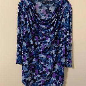 JONES NEW YORK, SIGNATURE WOMAN Floral Top